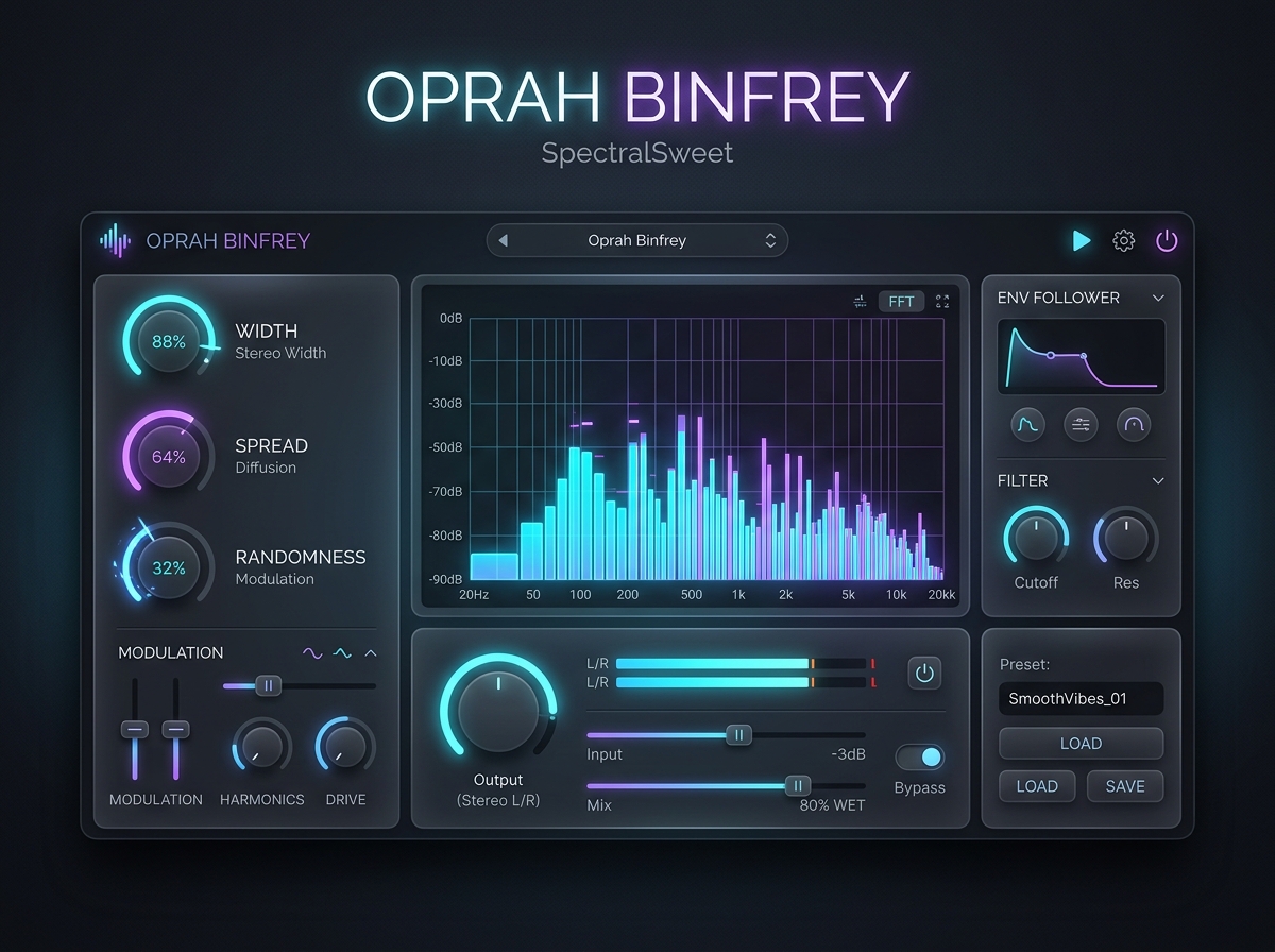 Spectral Sweet Audio Plugin Interface